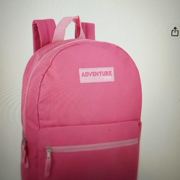 Backpack / Color Pink (NEW) - $20 - Picture 1 of 6
